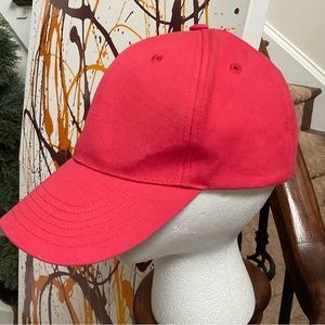 Talbots Red Baseball Cap 🧢